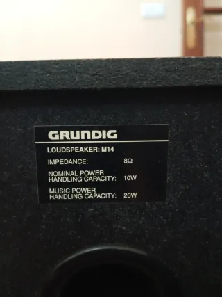 Equipo de Sonido Grundig M14