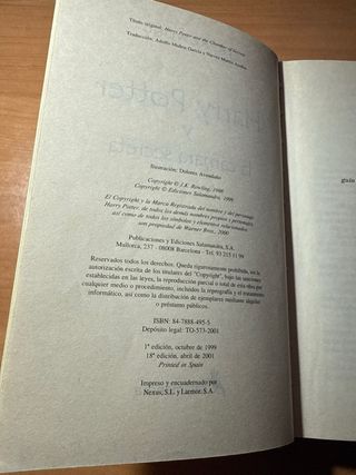 Harry Potter y la cámara secreta