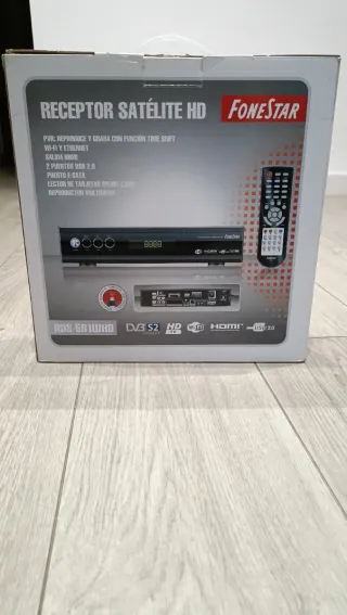 Receptor Satélite Fonestar HD