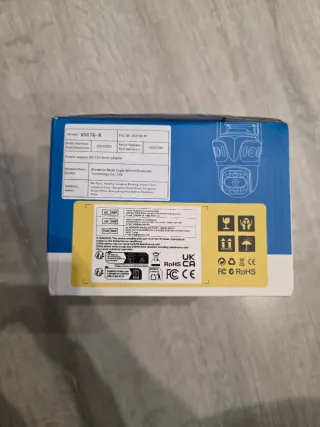 Cámara Seguridad WIFI 360° Multi-lente