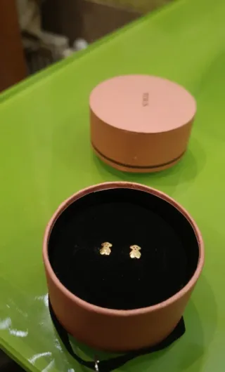 Pendientes Oso Tous Oro