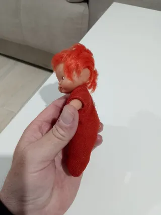 Muñeca barriguitas del bosque pelirroja vintage