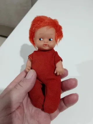 Muñeca barriguitas del bosque pelirroja vintage