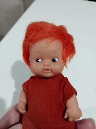 Muñeca barriguitas del bosque pelirroja vintage