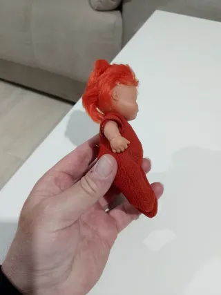 Muñeca barriguitas del bosque pelirroja vintage