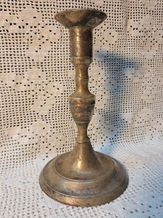 CANDELABRO ANTIGUO DE BRONCE