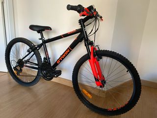 Bicicleta 24” Btwin Rockrider ST 500 COMO NUEVA