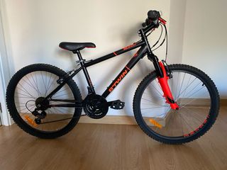 Bicicleta 24” Btwin Rockrider ST 500 COMO NUEVA