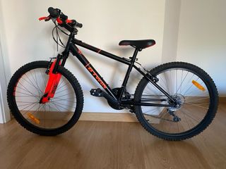 Bicicleta 24” Btwin Rockrider ST 500 COMO NUEVA