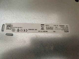 Placa de inducción AEG 3 fuegos