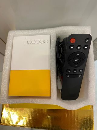 Proyector LED Blanco y Amarillo