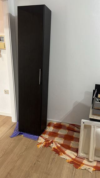 Armario baño marron