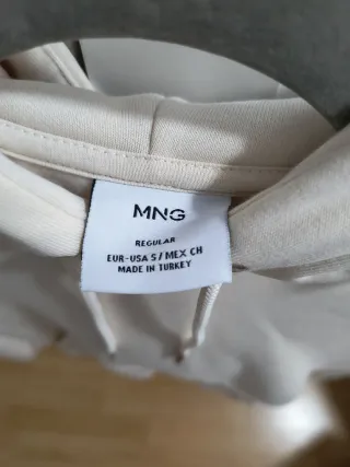 Sudadera beige niño Mango