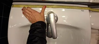 Lavabo Roca Blanco Porcelana.