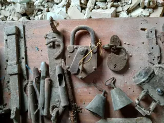 Oggetti retrò da collezione