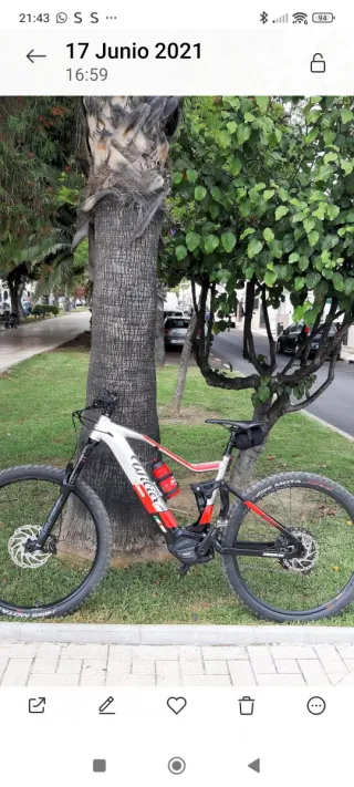 Bicicleta Eléctrica MTB Talla L