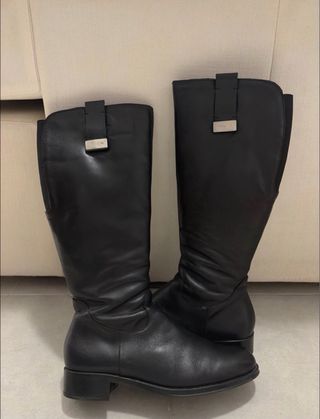 Botas altas Callaghan piel negras