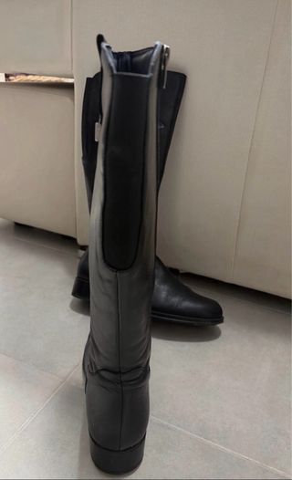 Botas altas Callaghan piel negras