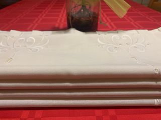 2 Tende a Vetro Ricamate 160x57