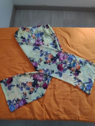 Pantalones Palazzo Estampados Mujer.
