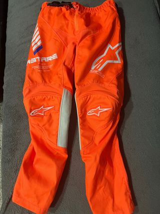 Pantalón Motocross Alpinestars Talla 28 Niño