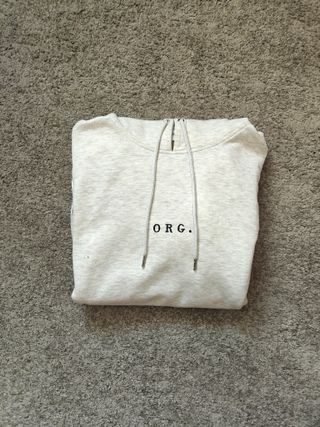 Sudadera Gris con capucha, Jack & Jones. Talla L.