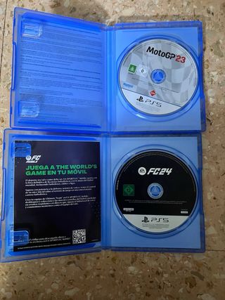 FC 24 y MotoGP 23 PS5