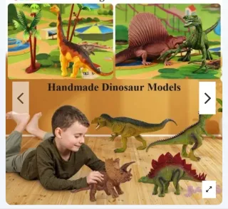 Juego de dinosaurios Dinosaur World +3años