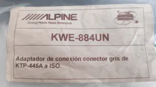 Alpine KTP-445A mini amplificador 4x50 rms