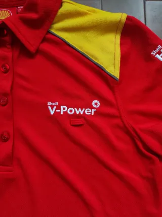 Polo Donna Shell V-Power Helix Scuderia Ferrari L