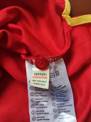 Polo Donna Shell V-Power Helix Scuderia Ferrari L