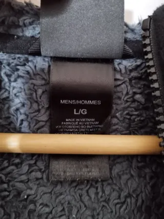 The North Face Chaqueta Negra y Gris