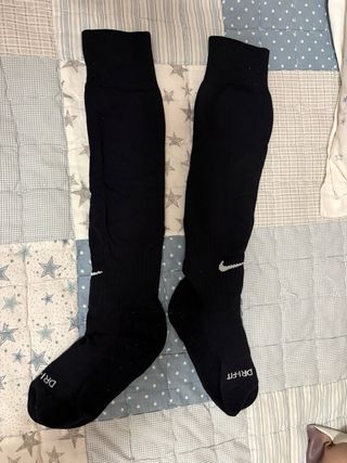 Medias Nike Fútbol Niño Negras