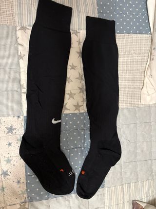 Medias Nike Fútbol Niño Negras