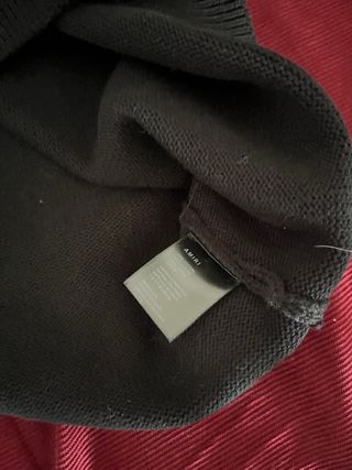 Cardigan Amiri Nero Taglia L