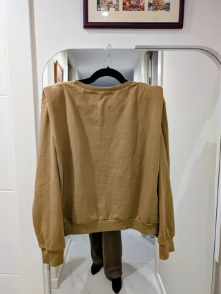 Sudadera Lolitas&L Beige con Estampado