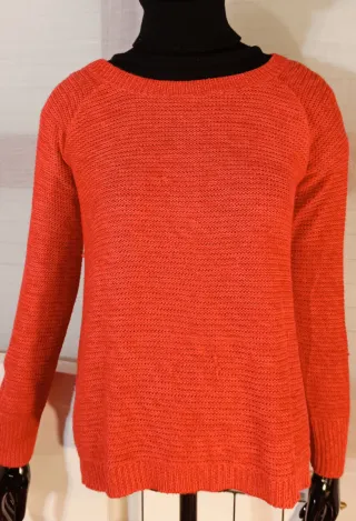 Jersey de blanco de color rojo S