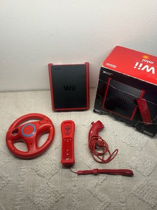 Nintendo Wii Mini Rossa