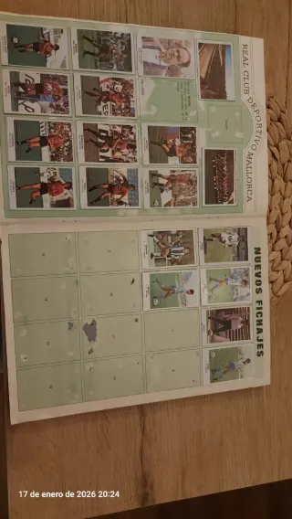 Álbum cromos fútbol 1ª División 83/84