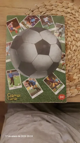 Álbum cromos fútbol 1ª División 83/84