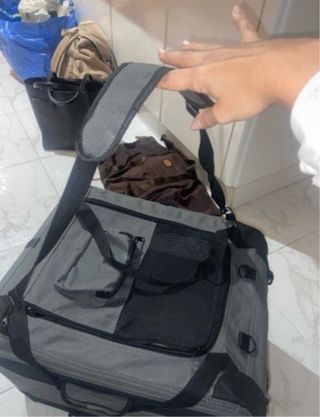 Transportín Gato Grande AmazonBasics bastante gran