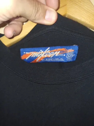 Miskeen Originals Camiseta Manga Larga Hombre Negr