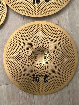 Platillos Batería Reducción de Sonido Low Noise