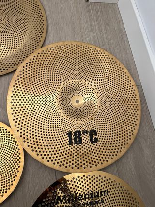Platillos Batería Reducción de Sonido Low Noise