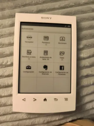 Ebook Sony Reader Blanco