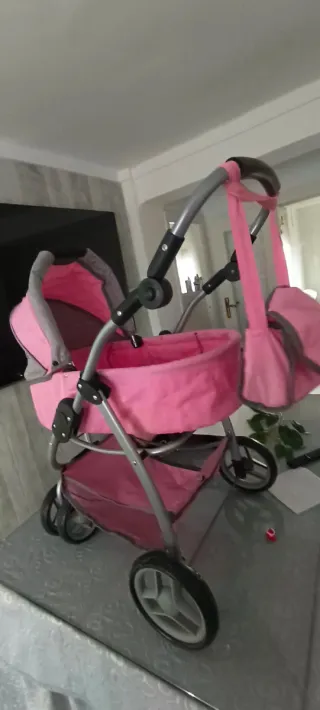 Carrito de muñecas 2 piezas