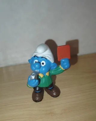 Set di figure di Puffi calcio Schleich