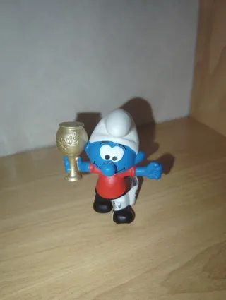 Set di figure di Puffi calcio Schleich