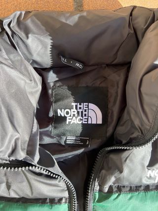 The North Face Chaqueta Verde Negra Talla L