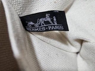 Bolso Hermes Bora Bora Blanco y Negro